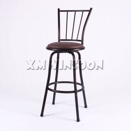 Metal Adjustable Swivel Bar Stools