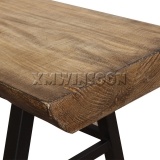 Magnesium Oxide Rectangle Dining Room Table With Bench Seat AA8010 